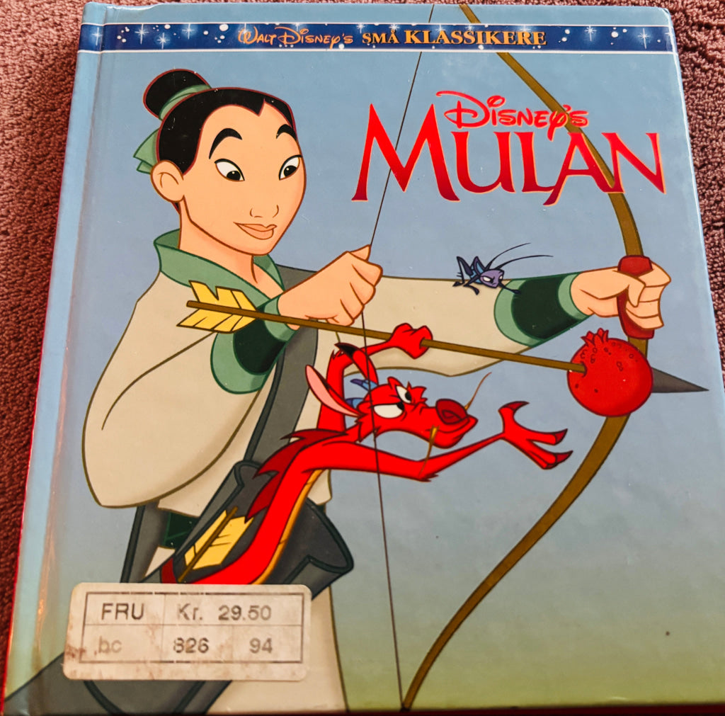 Walt Disney – Mulan. Bok.