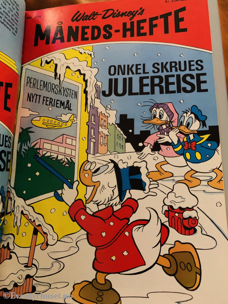 Walt Disney´s Måneds-Hefte. 1975/12. Tegneserieblad