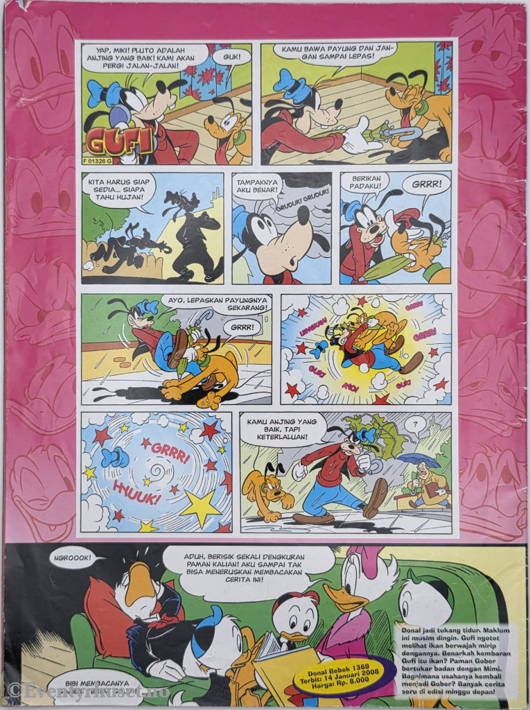 Walt Disney's Donald Bebek. Aktivitetshefte.