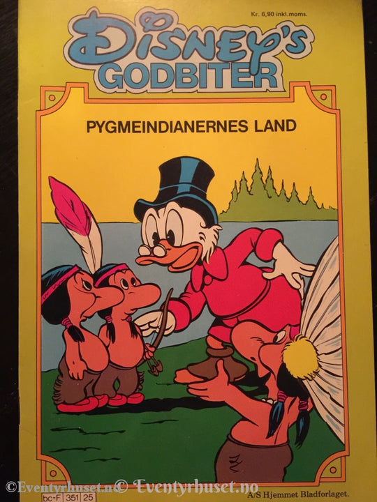 Walt Disney´s Godbiter. 1980. Pygmeindianernes Land. Vg+. Tegneserieblad