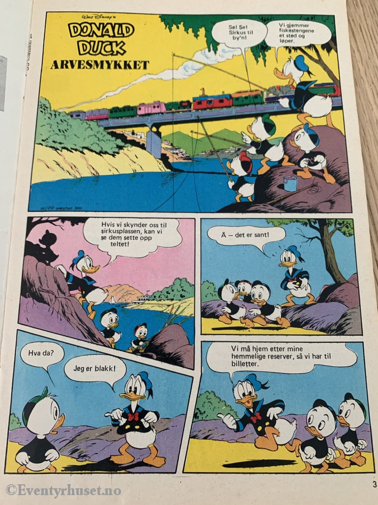 Walt Disney´s Godbiter. 1981. Arvesmykket. Tegneserieblad