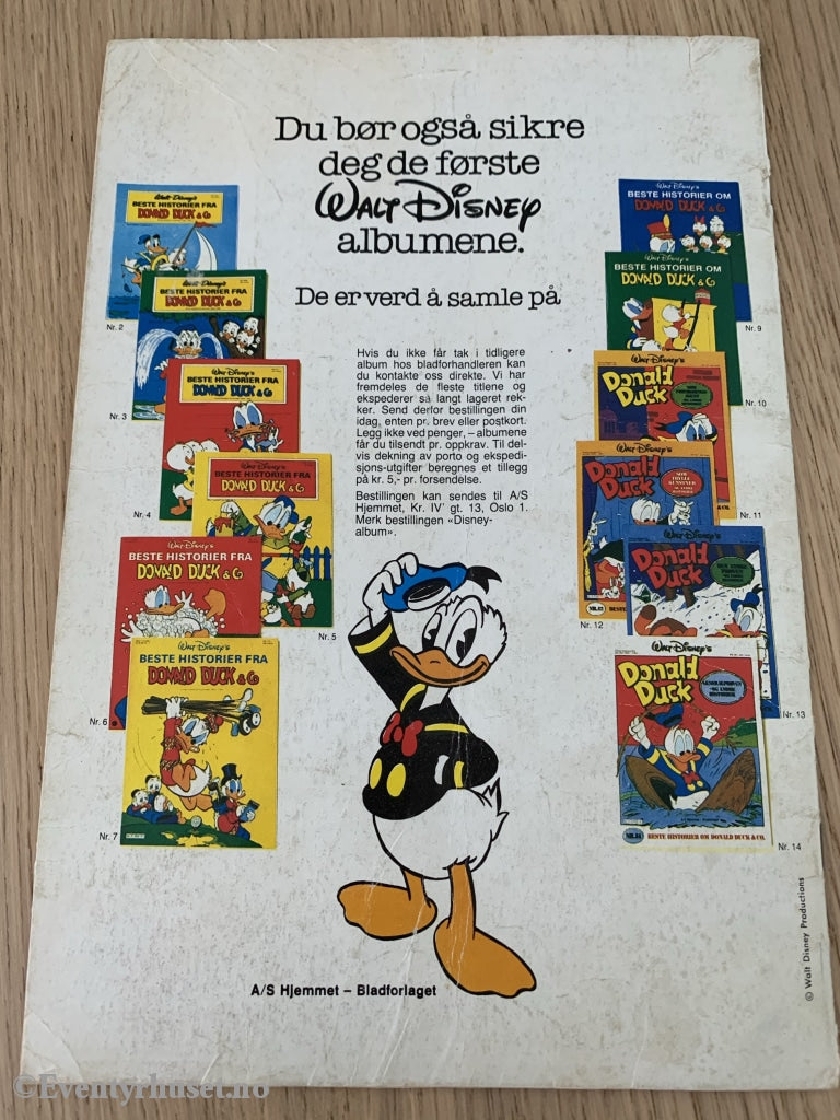 Walt Disney´s Godbiter. 198X. Donald Duck Og Sjøormen. Tegneserieblad