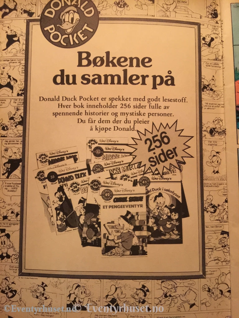 Walt Disney´s Godbiter. 198X. Donald Duck Og Sjøormen. Tegneserieblad