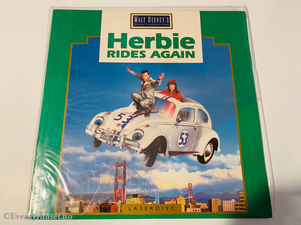 Walt Disney´s Herbie Rides Again. Laserdisc. Laserdisc