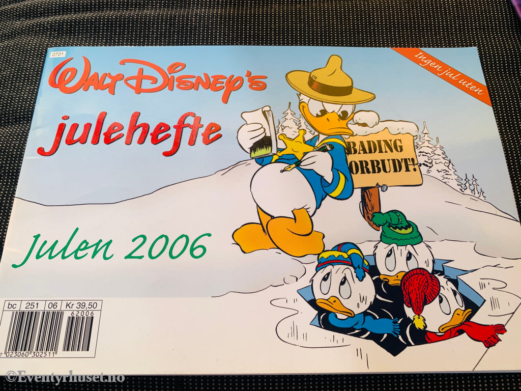Walt Disney's Julehefte Julen 2006. Tegneseriealbum.