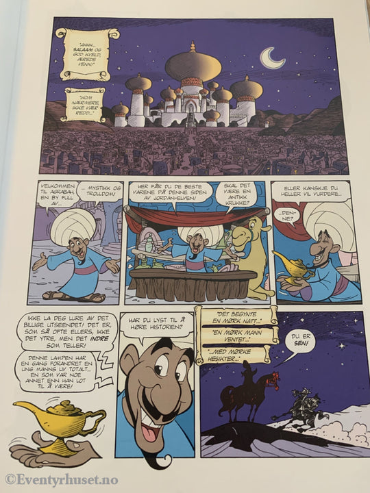 Walt Disneys Klassiske Bibliotek. Filmen Som Tegneserie. Aladdin. 1999/02. Fortelling