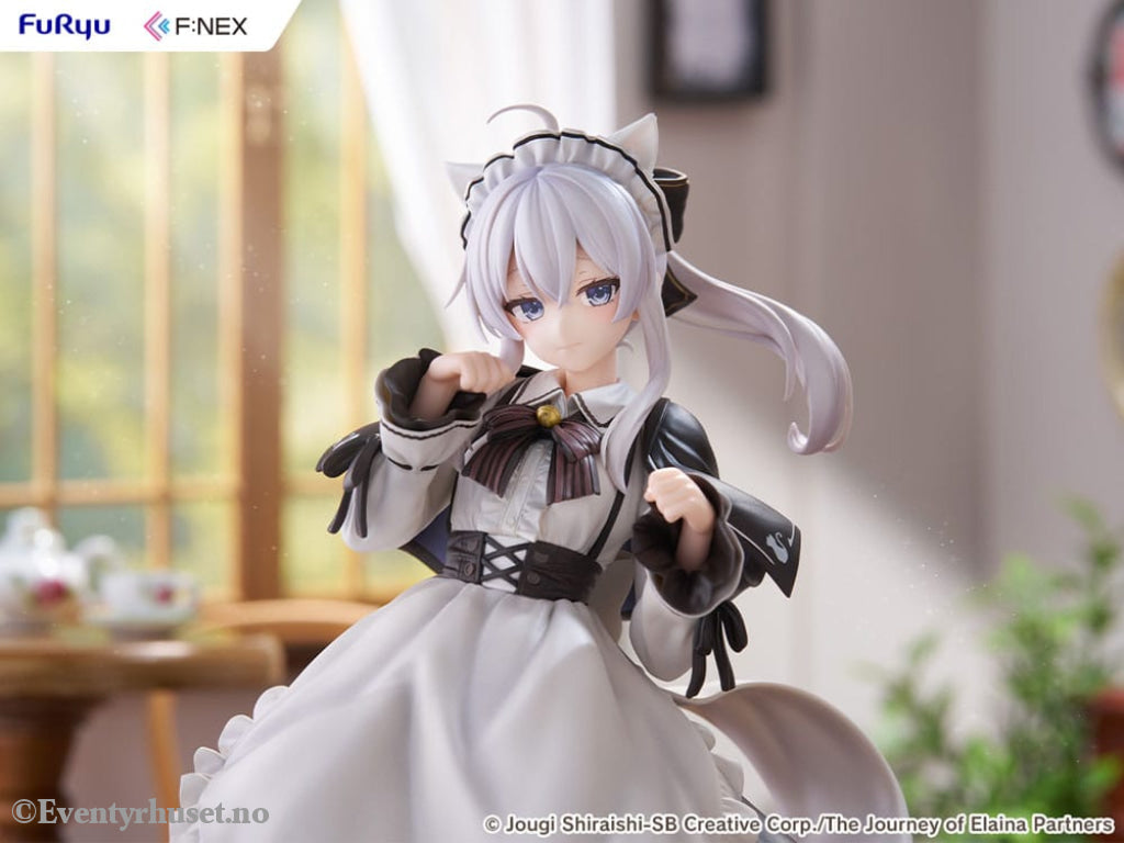 Wandering Witch: The Journey of Elaina F:NEX PVC Statue 1/7 Elaina Maid costume with cat ears Ver. 24 cm Manga & Anime