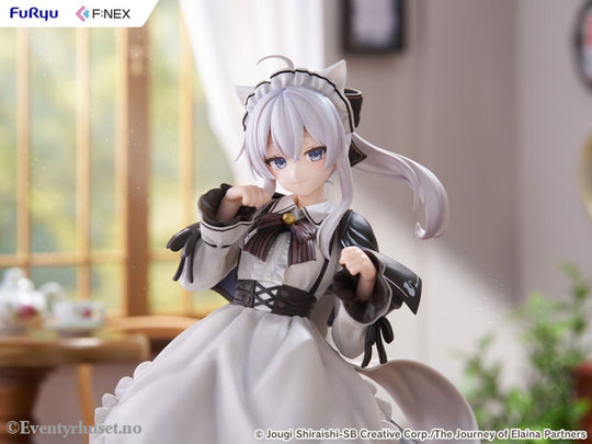 Wandering Witch: The Journey of Elaina F:NEX PVC Statue 1/7 Elaina Maid costume with cat ears Ver. 24 cm Manga & Anime