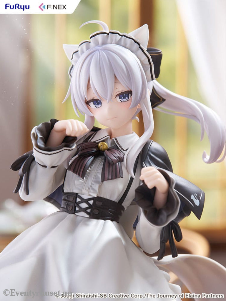 Wandering Witch: The Journey of Elaina F:NEX PVC Statue 1/7 Elaina Maid costume with cat ears Ver. 24 cm Manga & Anime