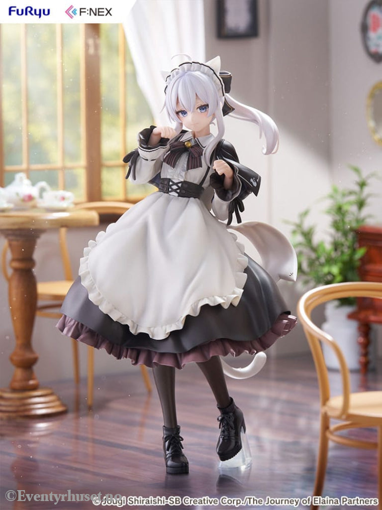 Wandering Witch: The Journey of Elaina F:NEX PVC Statue 1/7 Elaina Maid costume with cat ears Ver. 24 cm Manga & Anime