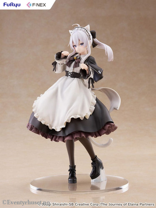 Wandering Witch: The Journey of Elaina F:NEX PVC Statue 1/7 Elaina Maid costume with cat ears Ver. 24 cm Manga & Anime