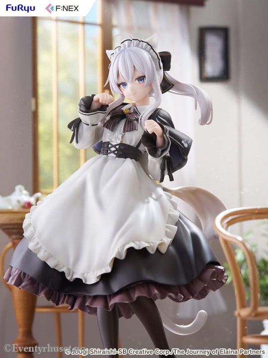 Wandering Witch: The Journey of Elaina F:NEX PVC Statue 1/7 Elaina Maid costume with cat ears Ver. 24 cm Manga & Anime