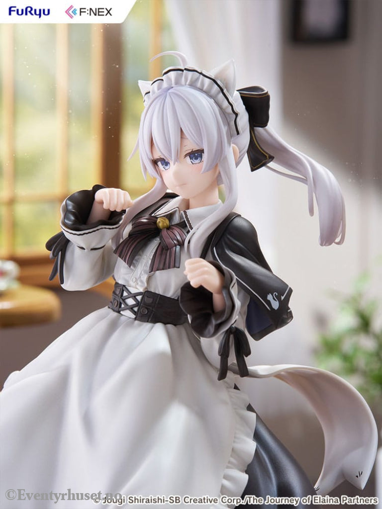 Wandering Witch: The Journey of Elaina F:NEX PVC Statue 1/7 Elaina Maid costume with cat ears Ver. 24 cm Manga & Anime