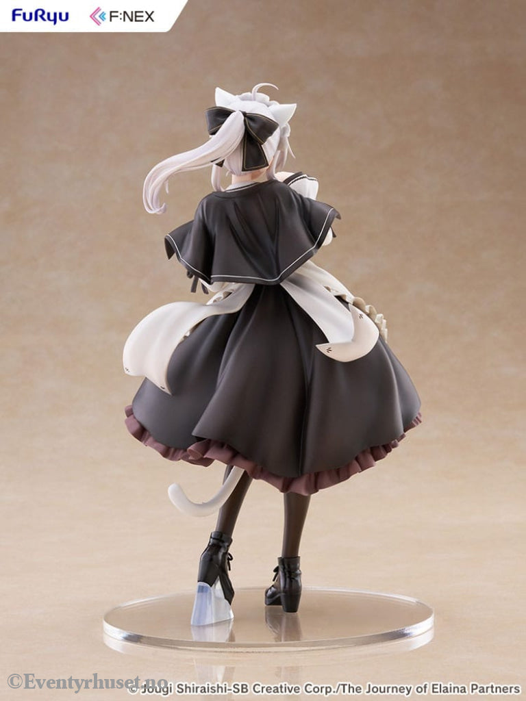 Wandering Witch: The Journey of Elaina F:NEX PVC Statue 1/7 Elaina Maid costume with cat ears Ver. 24 cm Manga & Anime