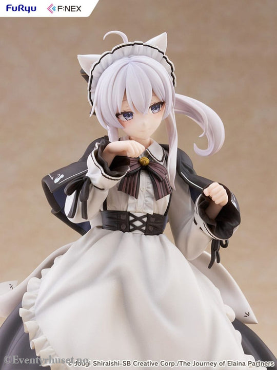 Wandering Witch: The Journey of Elaina F:NEX PVC Statue 1/7 Elaina Maid costume with cat ears Ver. 24 cm Manga & Anime