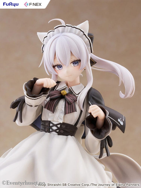 Wandering Witch: The Journey of Elaina F:NEX PVC Statue 1/7 Elaina Maid costume with cat ears Ver. 24 cm Manga & Anime