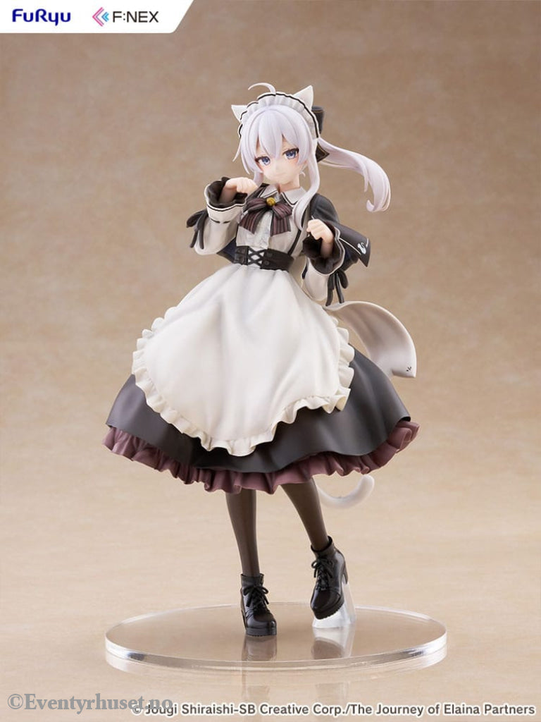 Wandering Witch: The Journey of Elaina F:NEX PVC Statue 1/7 Elaina Maid costume with cat ears Ver. 24 cm Manga & Anime