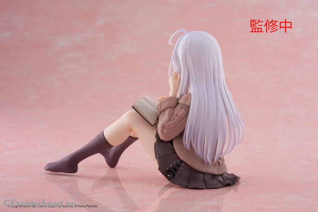Wandering Witch: The Journey of Elaina PVC Statue Desktop Cute Figure Elaina Casual Clothes Ver. 13 cm Manga & Anime