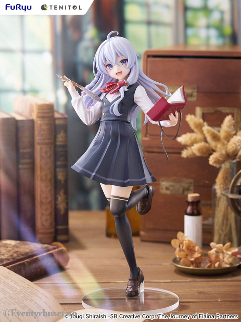 Wandering Witch: The Journey of Elaina Tenitol Tall PVC Statue Elaina School Uniform Ver. 29 cm Manga & Anime