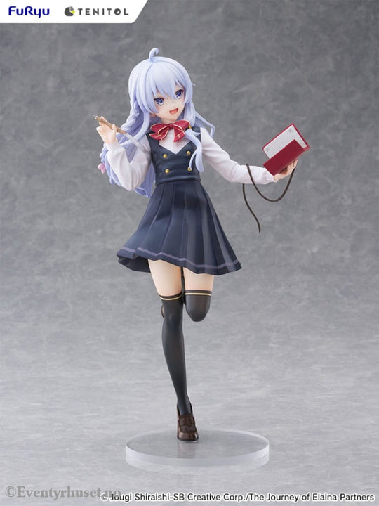 Wandering Witch: The Journey of Elaina Tenitol Tall PVC Statue Elaina School Uniform Ver. 29 cm Manga & Anime