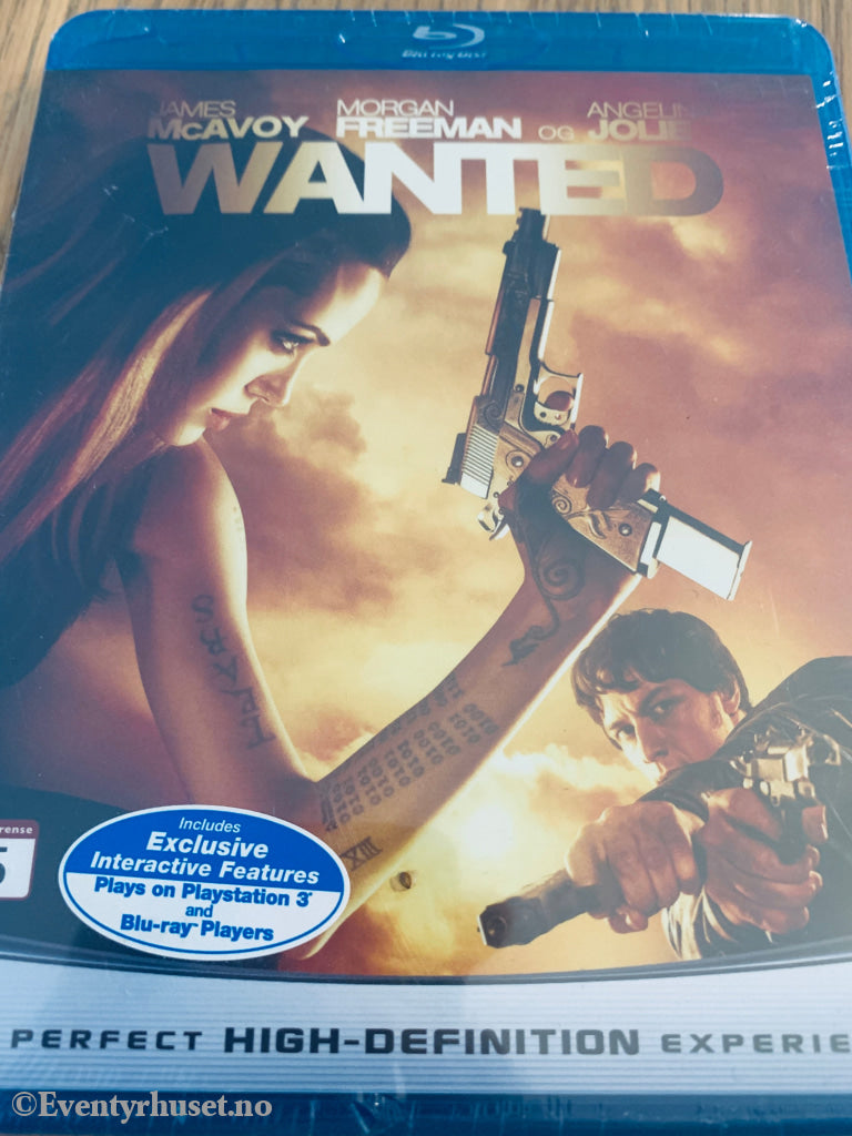 Wanted (2008). Blu-Ray. Ny i plast!