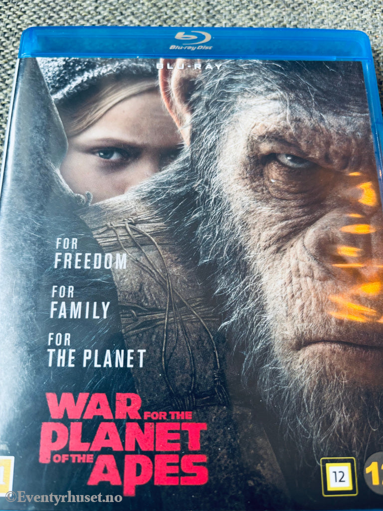 War for the Planet of the Apes. Blu-ray Disc.