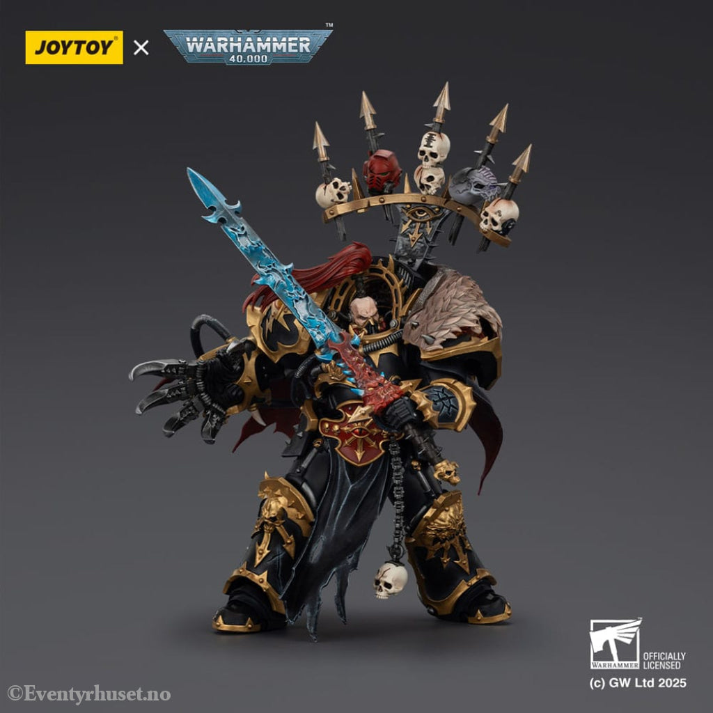 Warhammer 40,000 Action Figure Black Legion Abaddon the Despoiler with Drach’nyen and the Talo 16 cm Toys