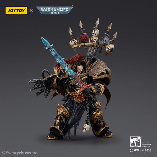 Warhammer 40,000 Action Figure Black Legion Abaddon the Despoiler with Drach’nyen and the Talo 16 cm Toys