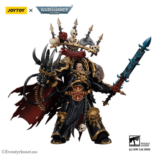 Warhammer 40,000 Action Figure Black Legion Abaddon the Despoiler with Drach’nyen and the Talo 16 cm Toys