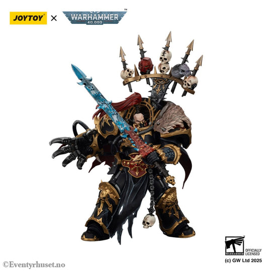 Warhammer 40,000 Action Figure Black Legion Abaddon the Despoiler with Drach’nyen and the Talo 16 cm Toys