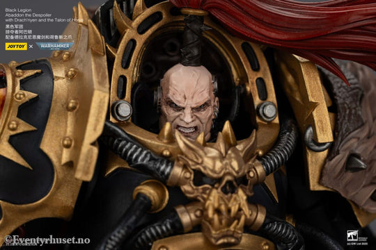 Warhammer 40,000 Action Figure Black Legion Abaddon the Despoiler with Drach’nyen and the Talo 16 cm Toys