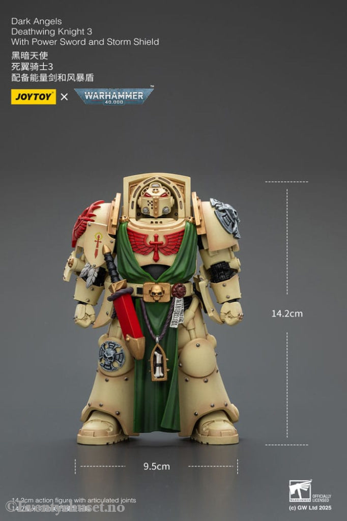 Warhammer 40,000 Action Figure Dark Angels Deathwing Knight 3 14 cm Toys