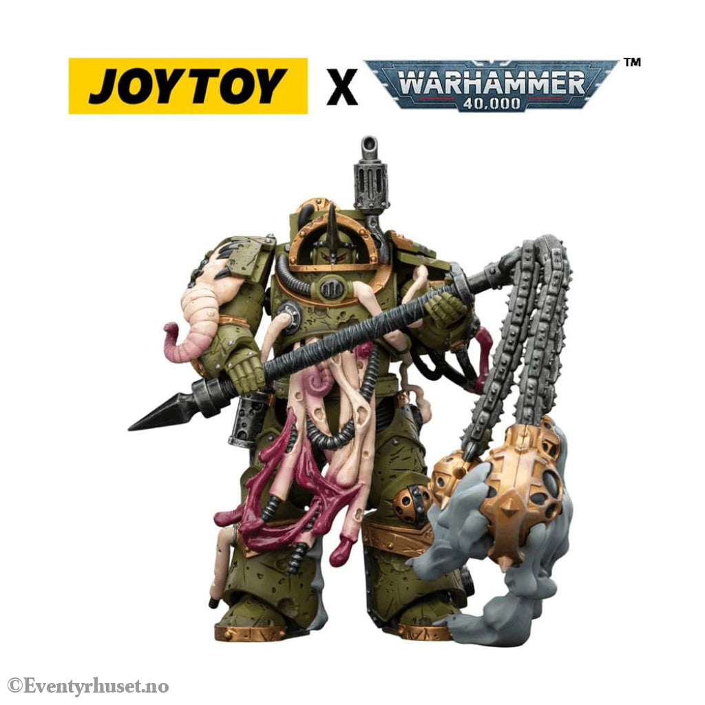 Warhammer 40,000 Action Figure Death Guard Blightlord Terminator 2 with Flail of Corruption 14 cm Toys