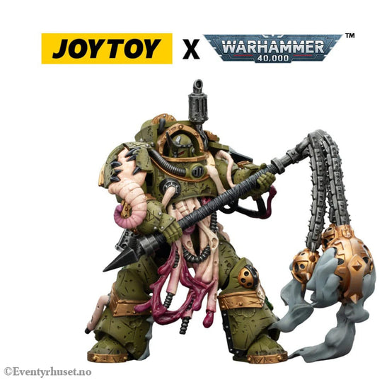 Warhammer 40,000 Action Figure Death Guard Blightlord Terminator 2 with Flail of Corruption 14 cm Toys