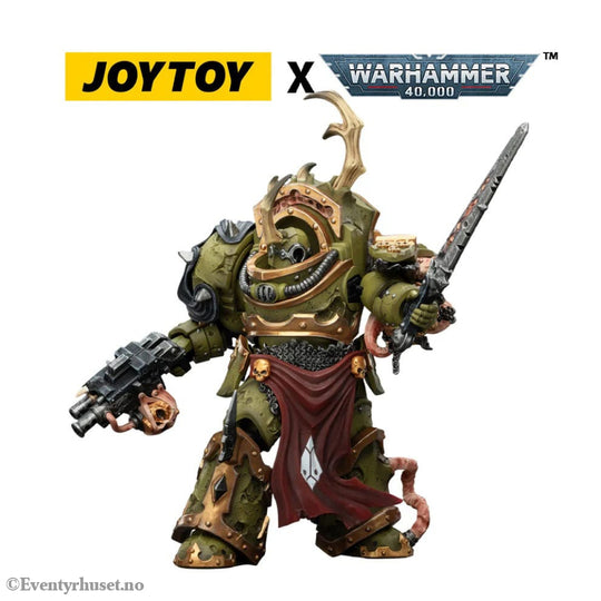 Warhammer 40,000 Action Figure Death Guard Blightlord Terminator 3 with Combi-bolter and Bubotic Blade 14 cm Toys