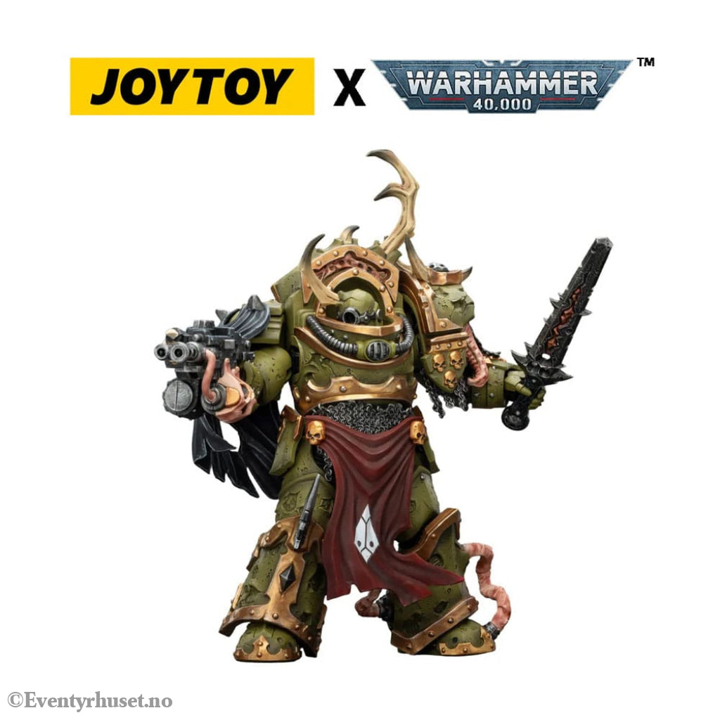Warhammer 40,000 Action Figure Death Guard Blightlord Terminator 3 with Combi-bolter and Bubotic Blade 14 cm Toys