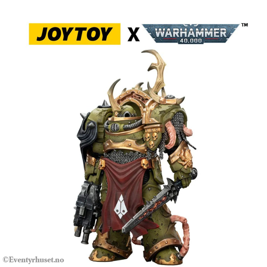 Warhammer 40,000 Action Figure Death Guard Blightlord Terminator 3 with Combi-bolter and Bubotic Blade 14 cm Toys