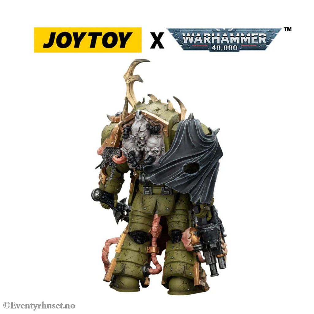 Warhammer 40,000 Action Figure Death Guard Blightlord Terminator 3 with Combi-bolter and Bubotic Blade 14 cm Toys