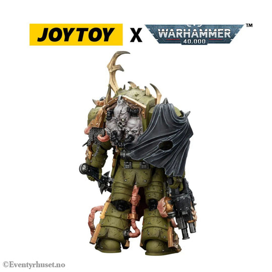 Warhammer 40,000 Action Figure Death Guard Blightlord Terminator 3 with Combi-bolter and Bubotic Blade 14 cm Toys
