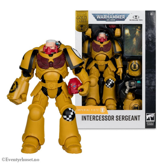 Warhammer 40,000 Action Figure Intercessor Sergeant (Imperial Fist) (Gold Label) 18 cm Toys
