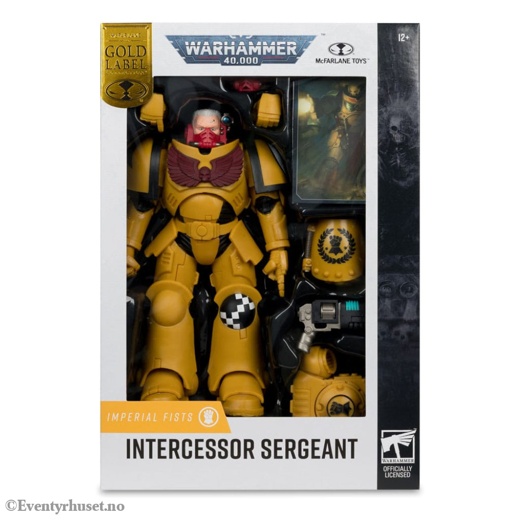 Warhammer 40,000 Action Figure Intercessor Sergeant (Imperial Fist) (Gold Label) 18 cm Toys