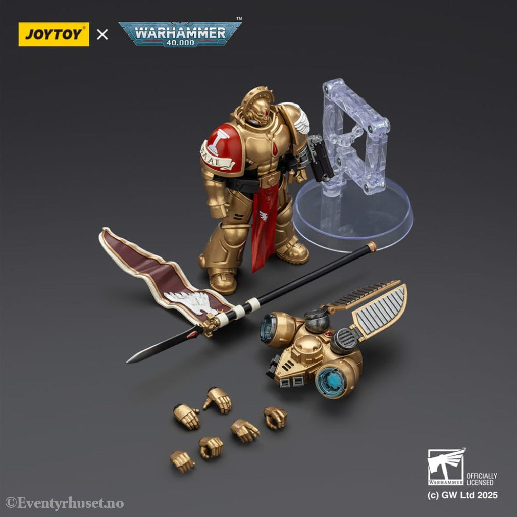 Warhammer 40,000: Combat Patrol Blood Angels Action Figure Sanguinary Guard 3 with Angelus Boltgun and Encarmine Spear