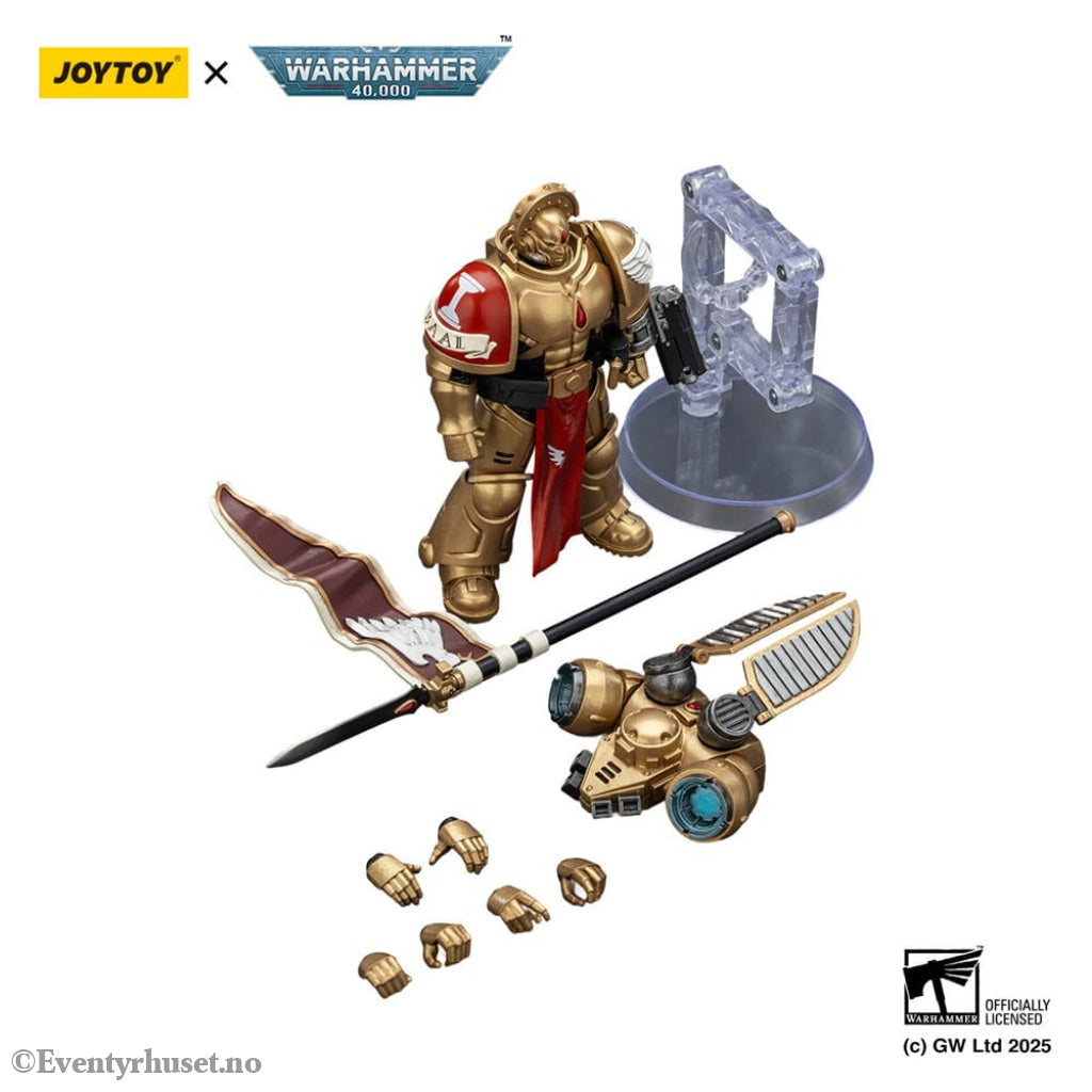 Warhammer 40,000: Combat Patrol Blood Angels Action Figure Sanguinary Guard 3 with Angelus Boltgun and Encarmine Spear