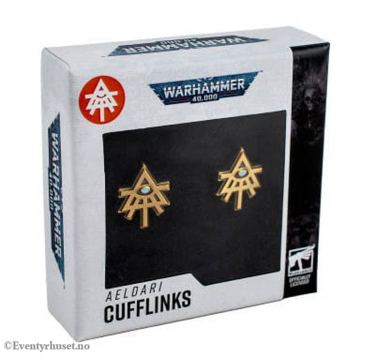 Warhammer 40,000 Cufflinks Aeldari Fashion & Accessories