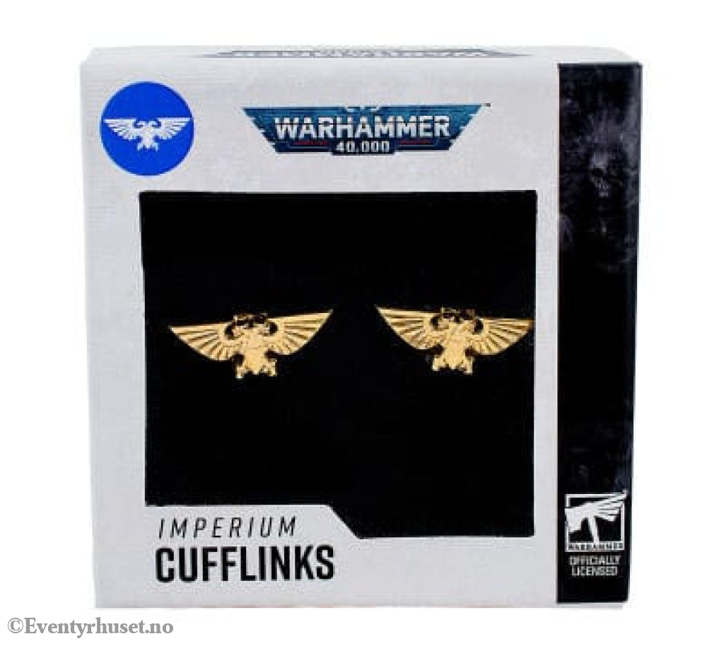 Warhammer 40,000 Cufflinks Imperium Fashion & Accessories