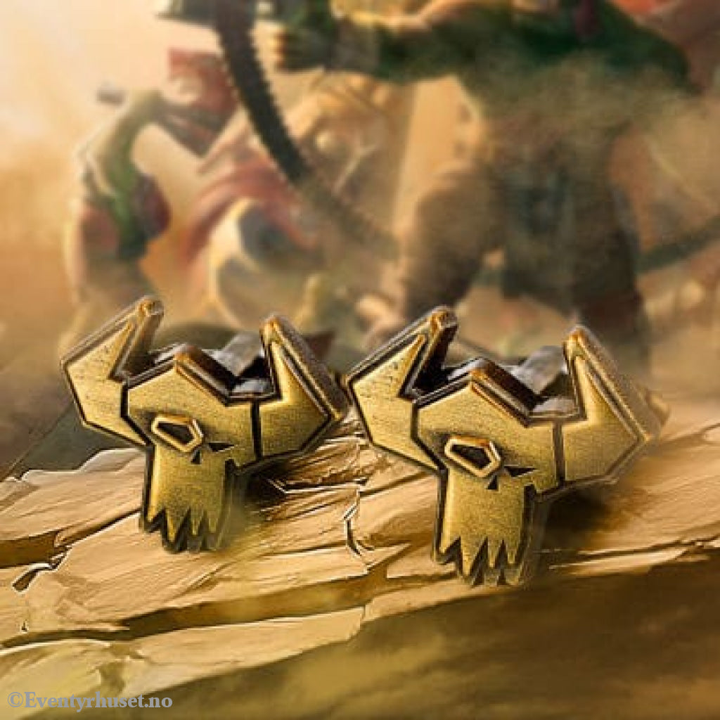 Warhammer 40,000 Cufflinks Orks Fashion & Accessories