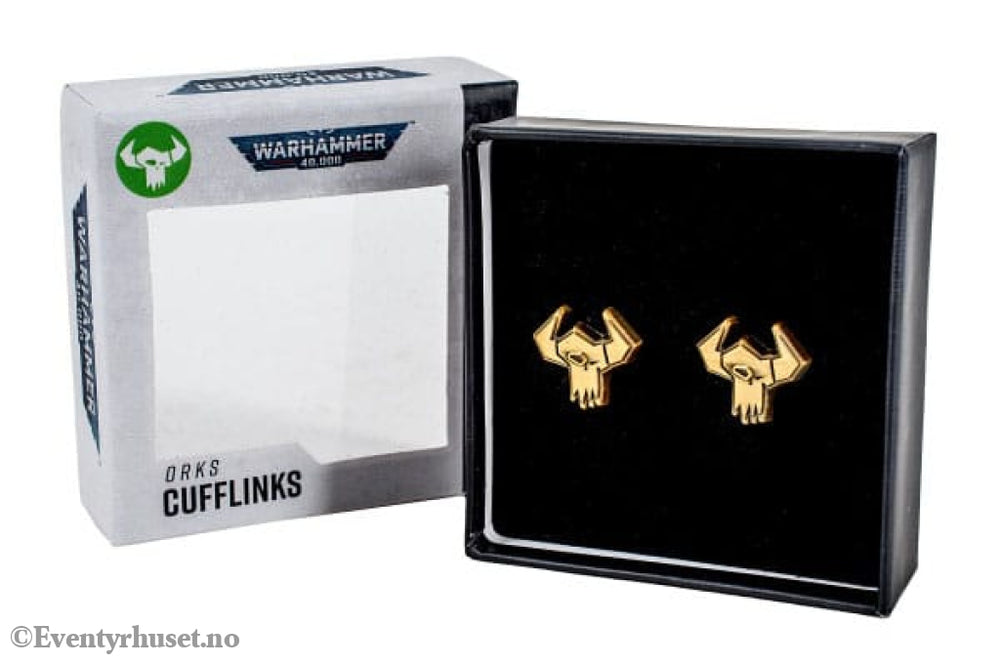 Warhammer 40,000 Cufflinks Orks Fashion & Accessories