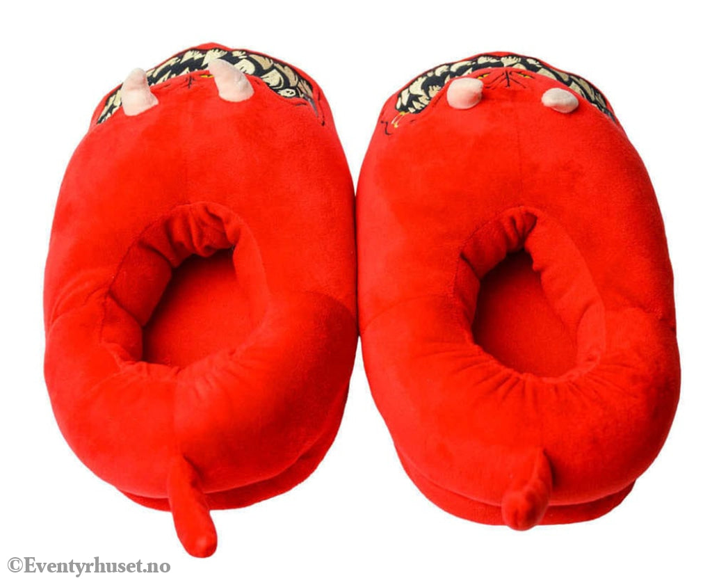 Warhammer 40,000 Slippers Red Squig Slippers (One Size) Fashion & Accessories