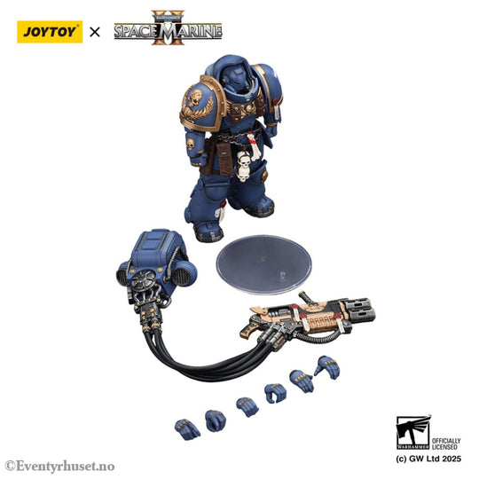 Warhammer 40,000: Space Marine 2 Action Figure Ultramarines Heavy Artificer Armor with Relic Multi-Melta 13 cm Toys