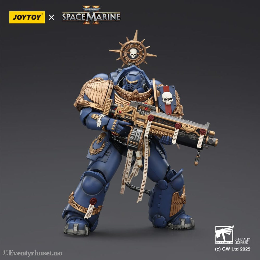 Warhammer 40,000: Space Marine 2 Action Figure Ultramarines Heavy Relic Primus Armor with Heavy Relic Bolt Rifle 13 cm